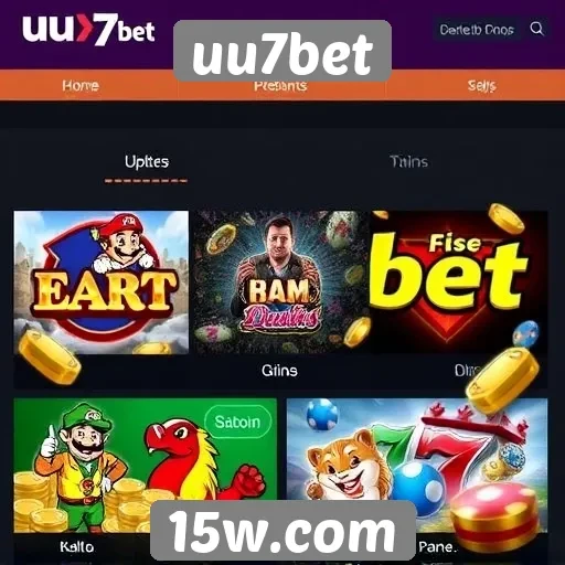 Opções de jogos disponíveis no uu7bet
